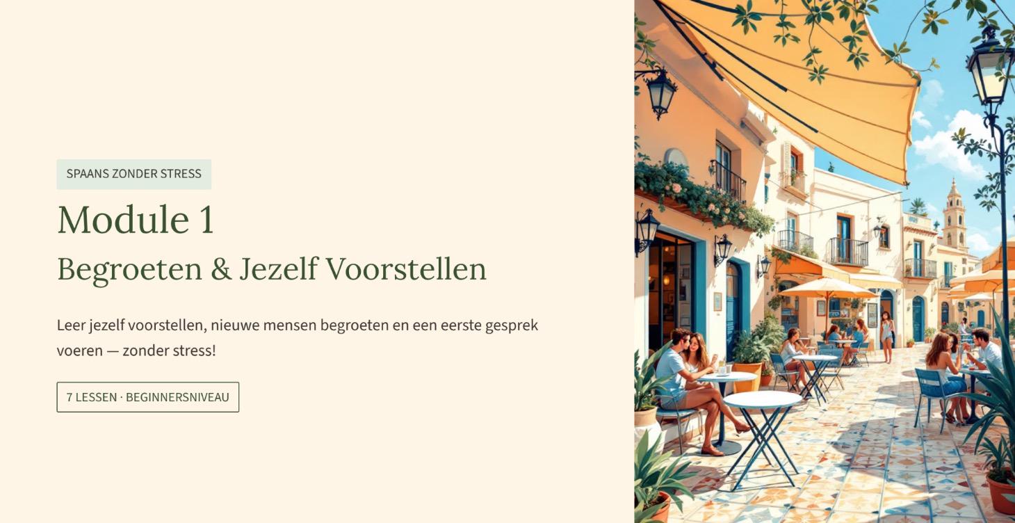 Module 1: Begroeten en jezelf voorstellen