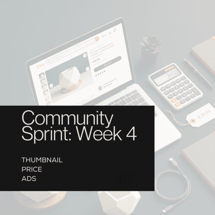 4️⃣ Week 4 is here. This is the week we go live. 🚀