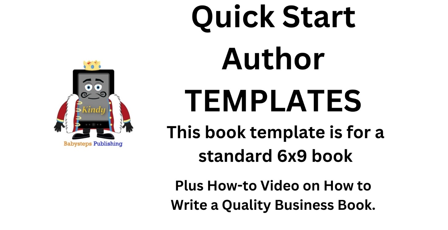 Free 6x9 Book Template