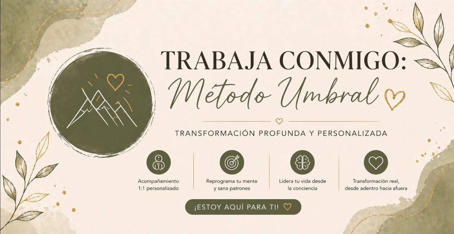 Paso 3: TRABAJA CONMIGO: METODO "UMBRAL"