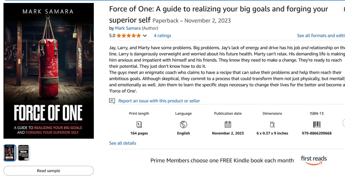 The Book: Force of One