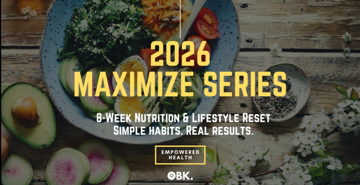 Maximize ⚡ A Nutrition Reset Series