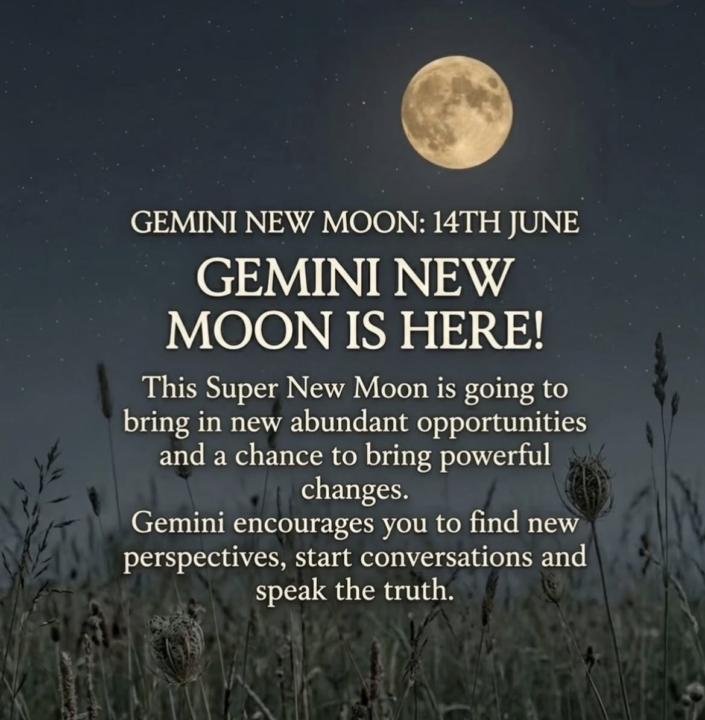 Happy New Moon In Gemini 