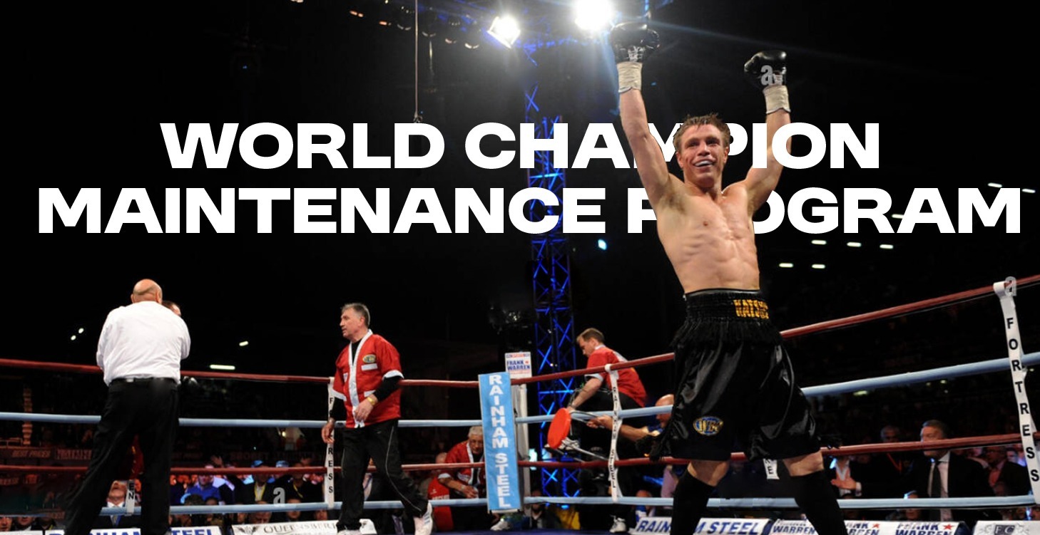 Katsidis World Champion Maintenance Program