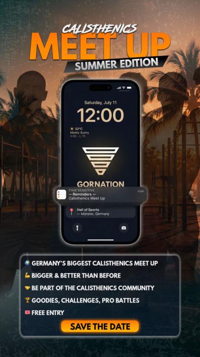 📰 Community-News: Meet-up am 11.07. & GORNATION Sale