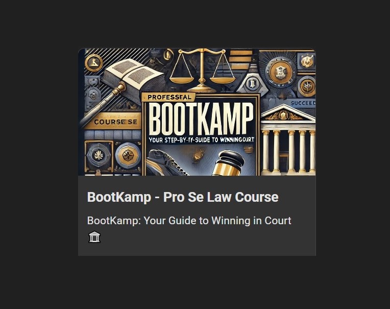 Pro Se Law Skool