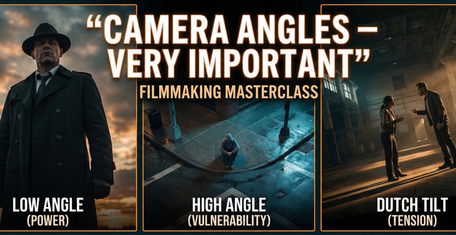 Camera Angles – Foundation of Every AI Filmmaker!