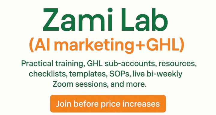Zami Lab (Marketing Trainings)