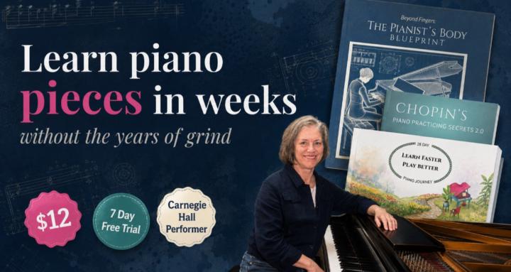 Piano with Rebecca B