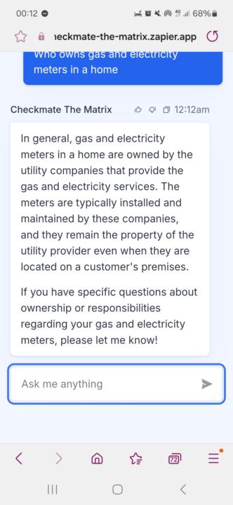 Gas/Electric meters