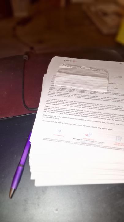 Lowell sent a phone book