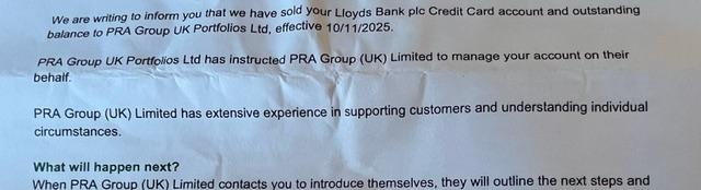 PRA Grp Portfolios instructing PRA Grp??