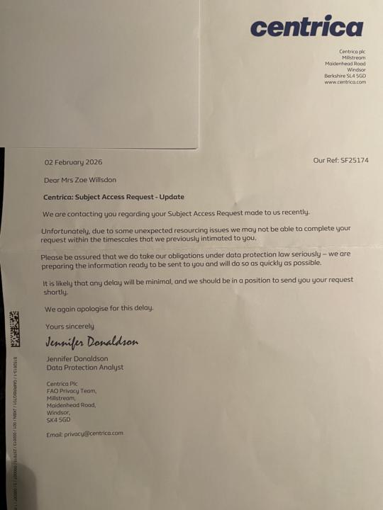 SAR to Centrica seems like they are very busy 🤔