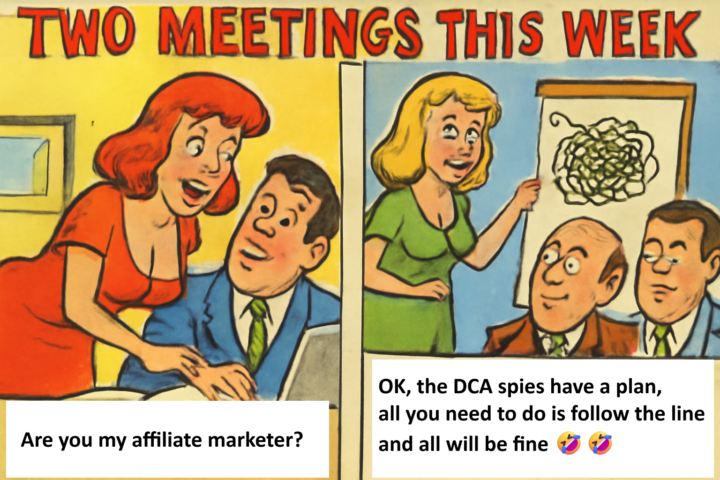 2 meetings this week, Affiliate info on Tuesday, PGM Thursday