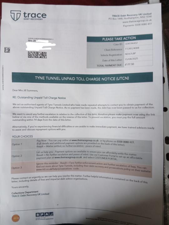 Toll Charges