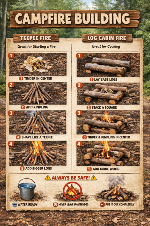 Fire building course is live.  