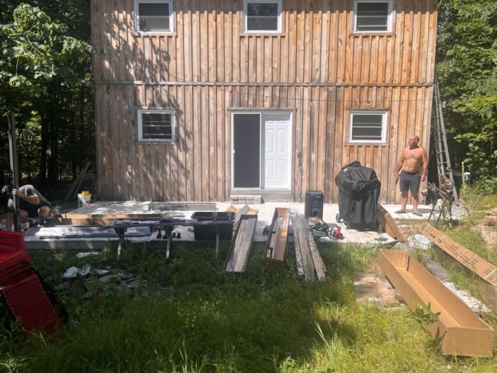 Base Camp Update: We’re officially more “off-grid” than ever 🌲⚡️