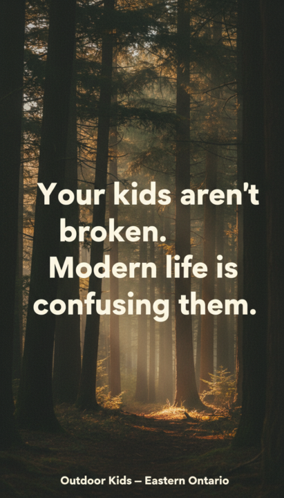 Our kids aren't broken. Modern life is confusing them.