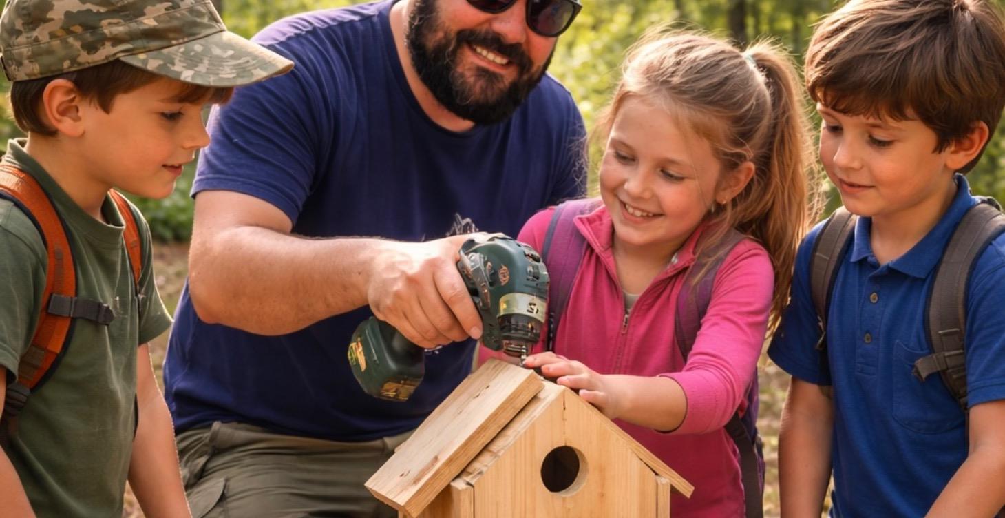 Mini course: Basic Bird House (no power tools)