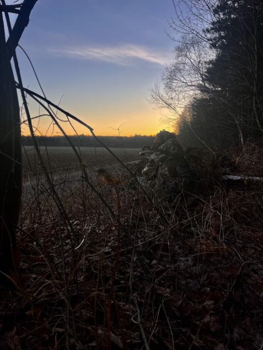 Sunrise, stillness, and a 13-year-old who showed up like a pro
