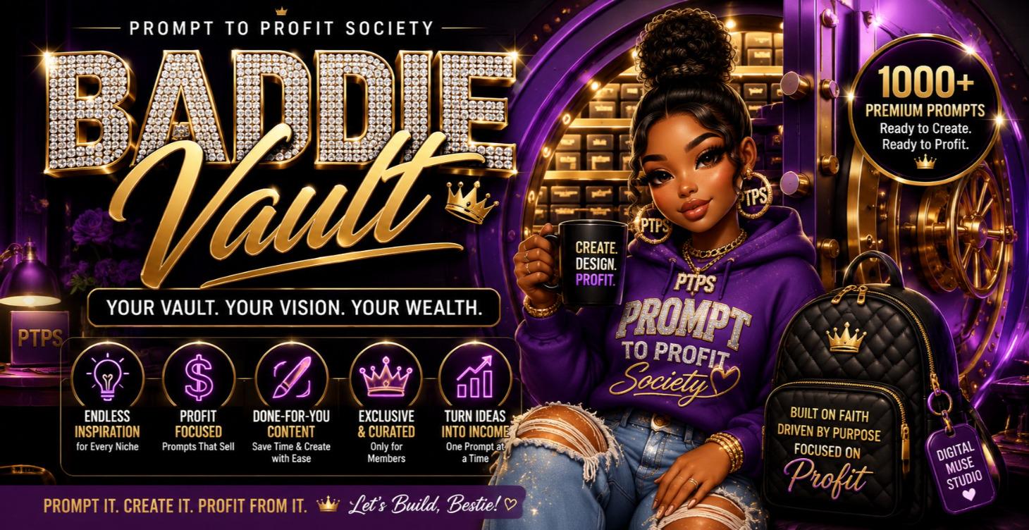 Prompt to Profit Society: Ultimate Baddie Vault