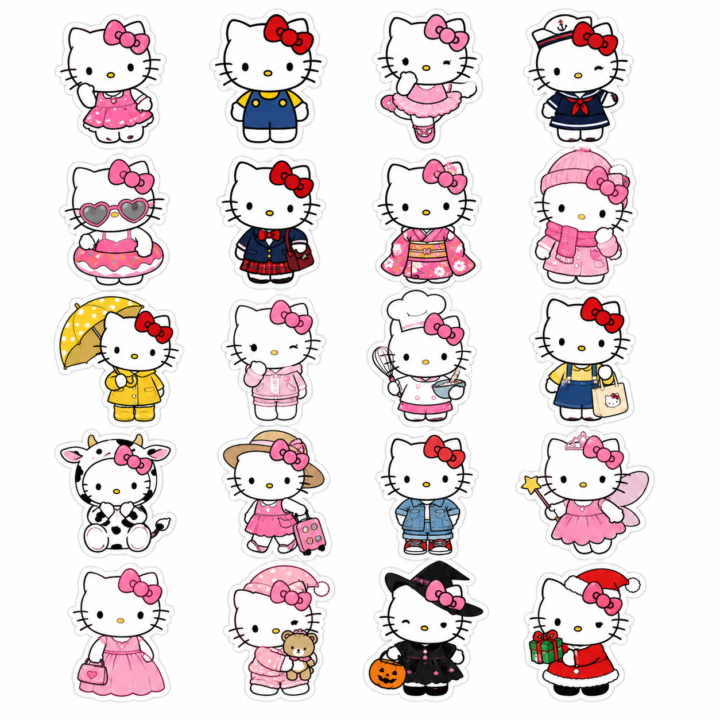 20 Adorable Outfit Sticker Prompts for Kawaii Lovers 💕