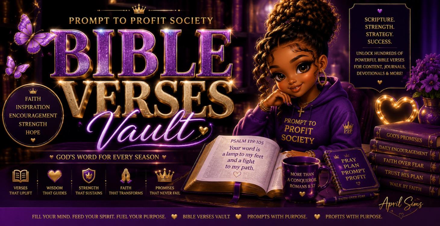 Bible Verses Prompt Vault
