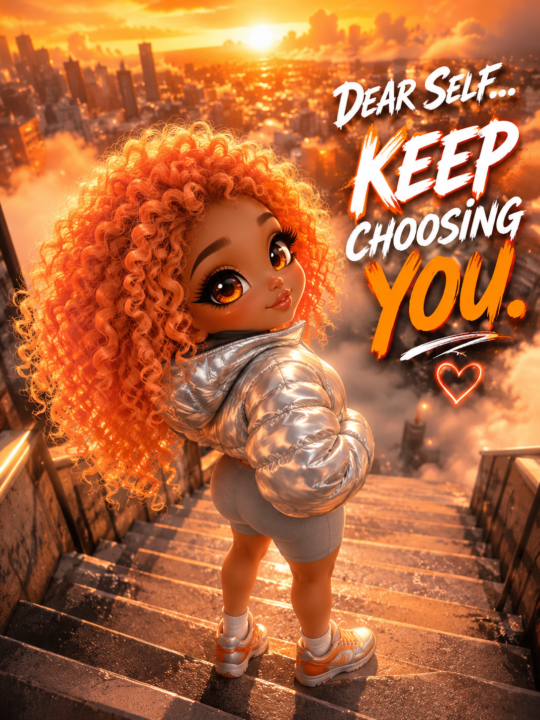 Dear Self: Glossy Chibi Affirmation Collection