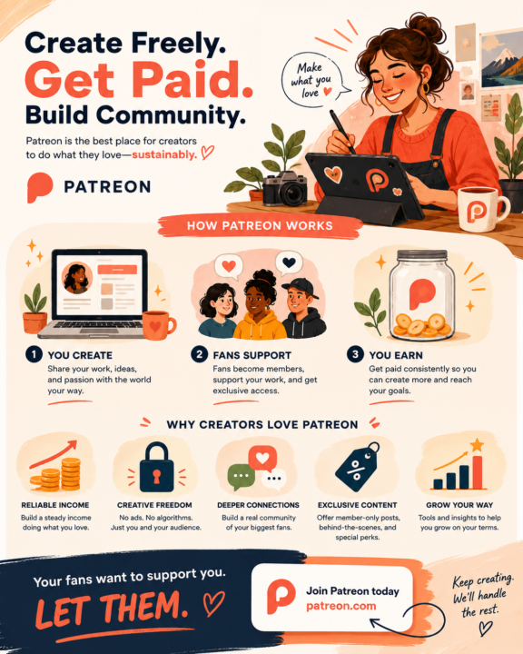 How to Monetize Your Content Using Patreon