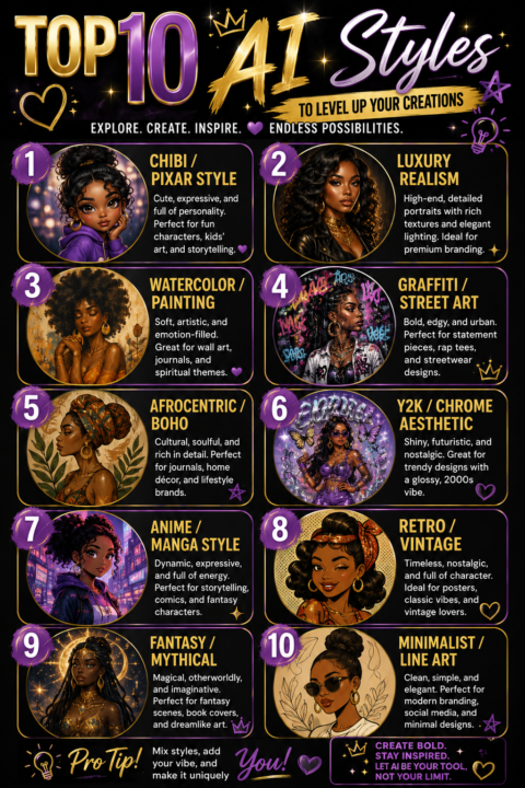 Top 10 AI Art Styles Every Creator Should Know in 2026
