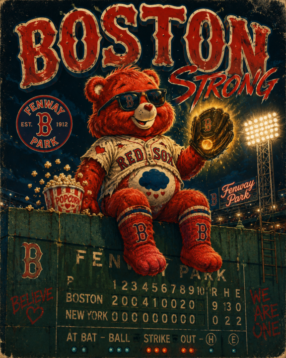 Care Bear Fenway edition 