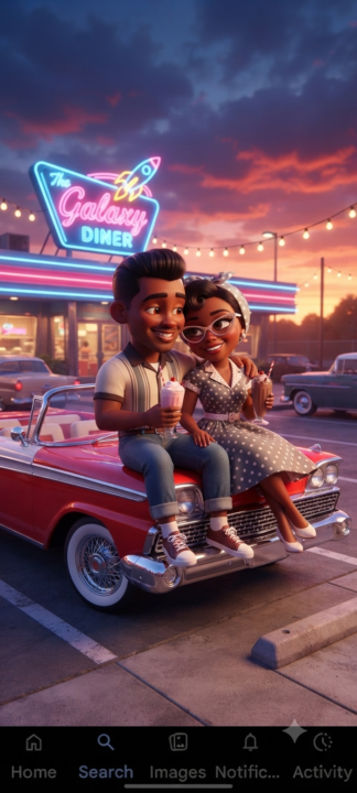 🎵 Chibi Sock Hop Diner Era Prompt Collection(Thanks Coach April!)