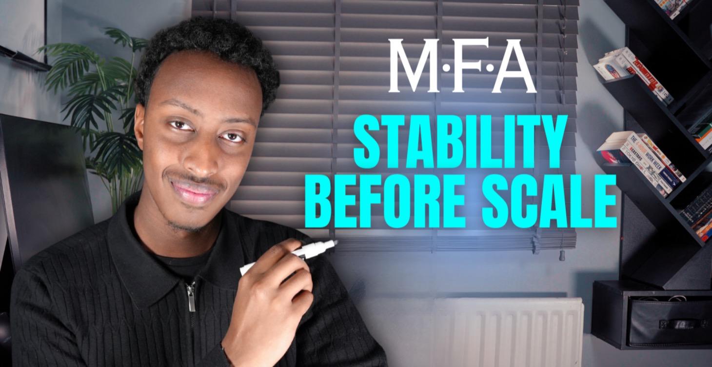 Stability Before Scale