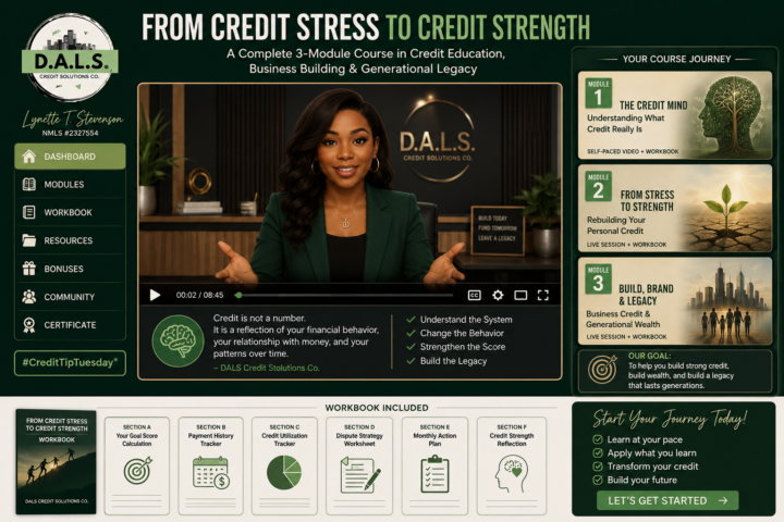 Credit Stress to Credit Strengths Coming Soon