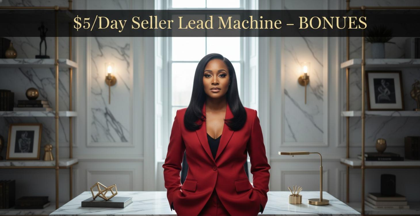 The $5/Day Seller Lead Machine - Bonuses