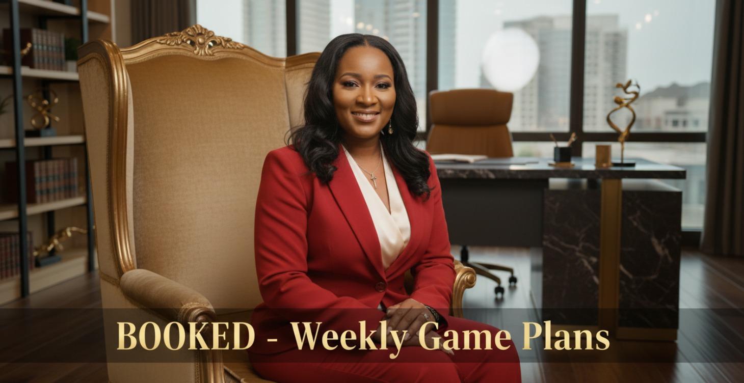 BOOKED METHOD - Weekly Game Plans