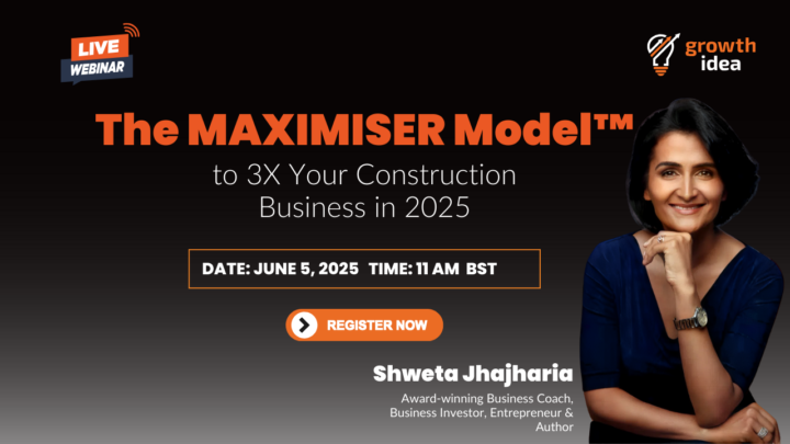 NEXT WORKSHOP: 3X Your Construction Business