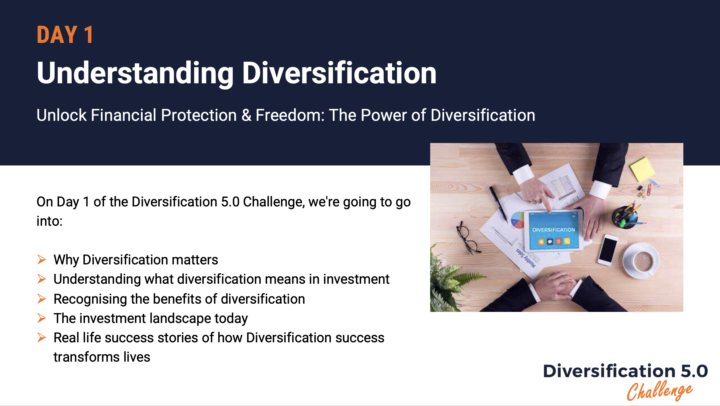 Do you want fully understand diversification and have a plan to implement?