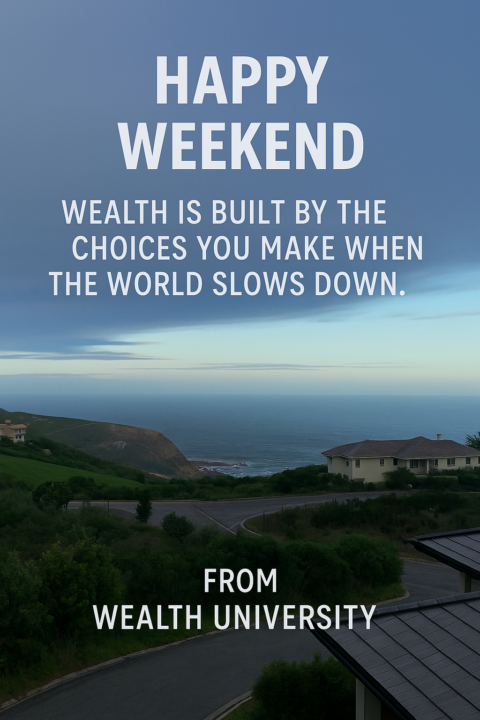 Happy Weekend from Wealth University