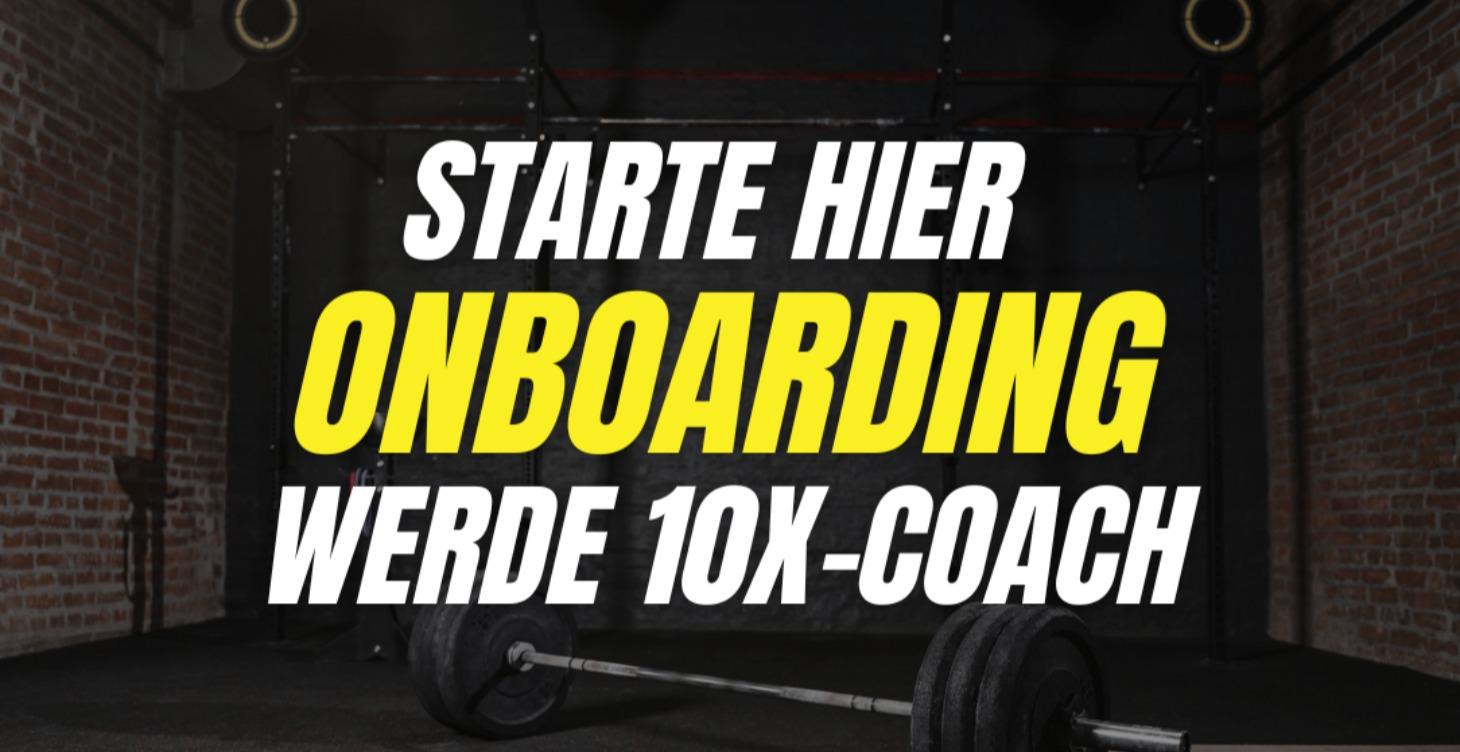 Onboarding - (Starte hier)