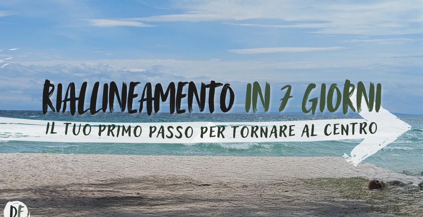 Riallineamento in 7 giorni