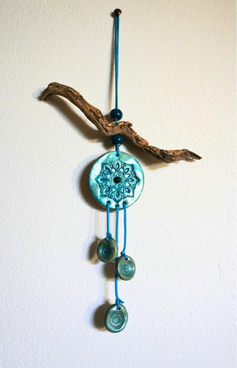 Clay Talisman Wall Hanging: Let's Make It Step by Step