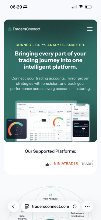 Trader connect - a slave account 