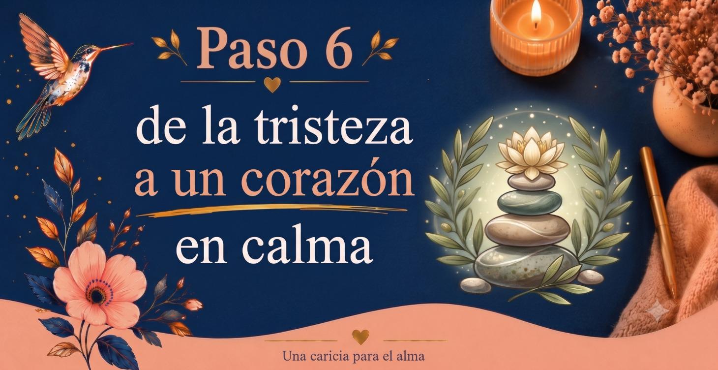 De la tristeza a un corazón en calma