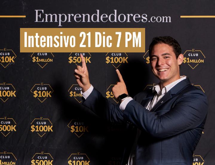 Intensivo 10.000.000€ mañana miércoles a las 7pm