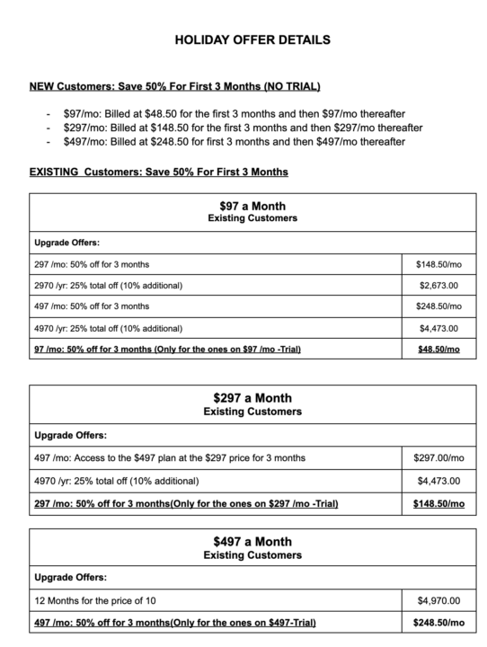 🚨 50% descuento en GoHighLevel por Black Friday