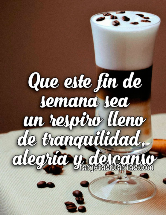 Excelente fin de semana 😎