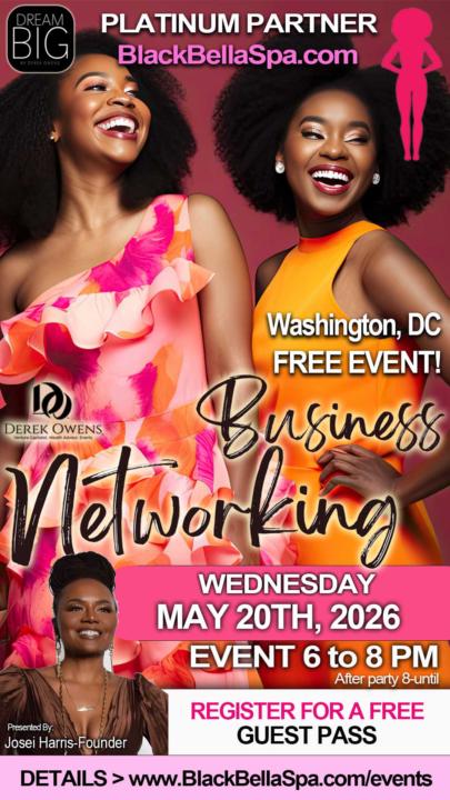 Professional Networking Event with Black Bella Spa