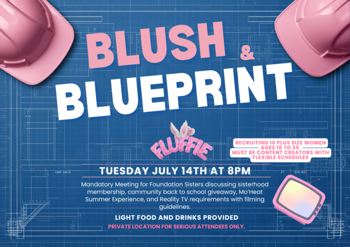 Blush & Blueprint Mandatory Meeting 