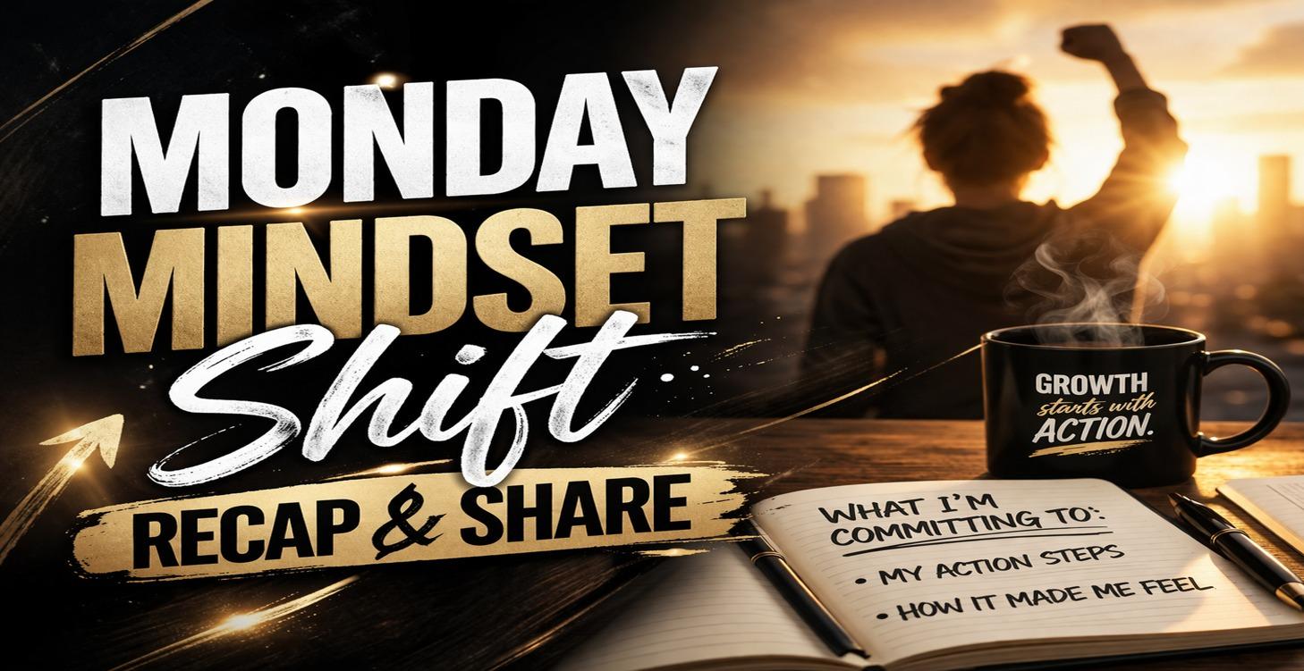 🔥 Monday Mindset Shift Recap 🔥SHARE HERE
